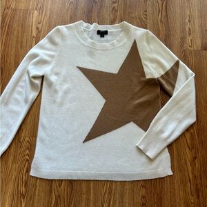 J-Crew Cashmere Sweater Ivory